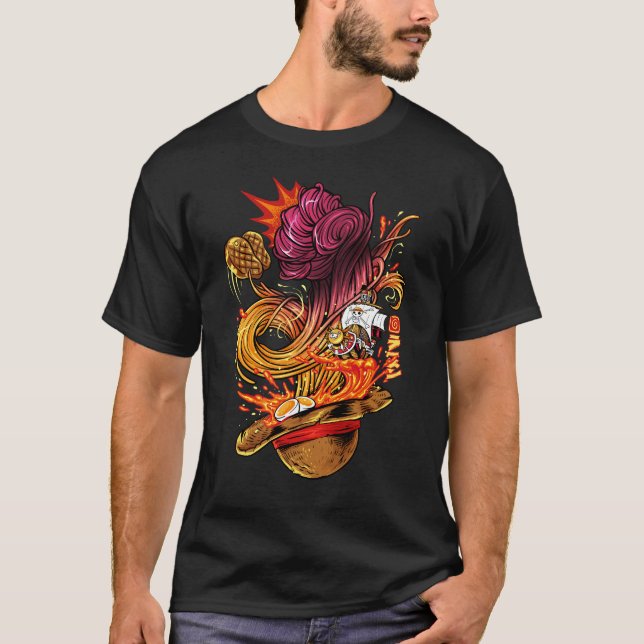 straw hat ramen  T-Shirt (Front)