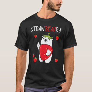 Strawbearry Fruitarian Strawberries Berry Fruit St T-Shirt