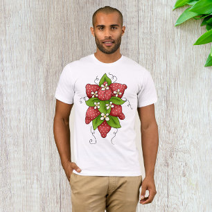 Strawberries and Blossoms Mens T-Shirt