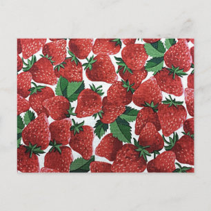 Strawberries and Cream Postcard