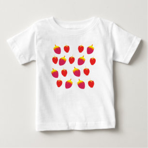 Strawberries Baby Romper T-Shirt