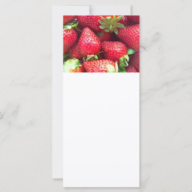 Strawberries background (Front)
