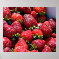 Strawberries background