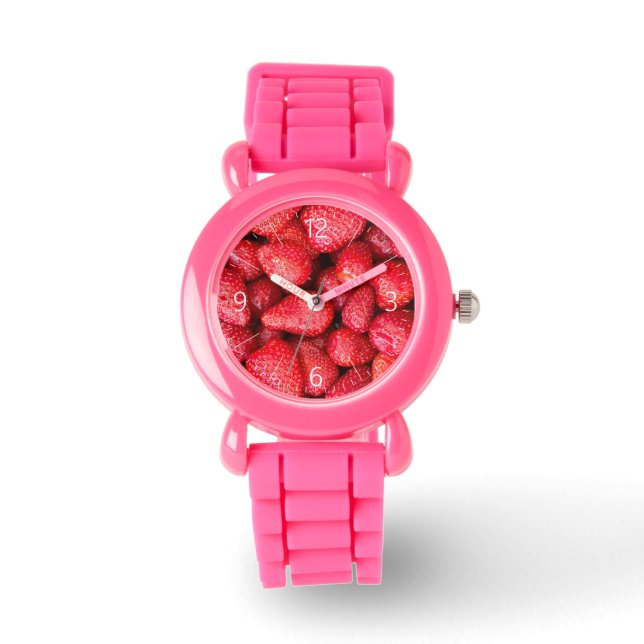 Strawberries background watch (Front)