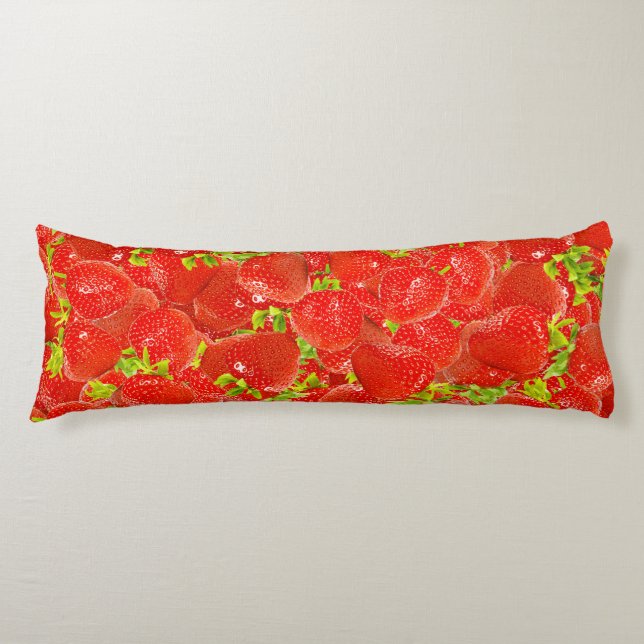 Strawberries Body Cushion (Front)