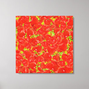 Strawberries Canvas Print