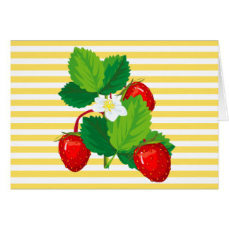 Strawberries Card