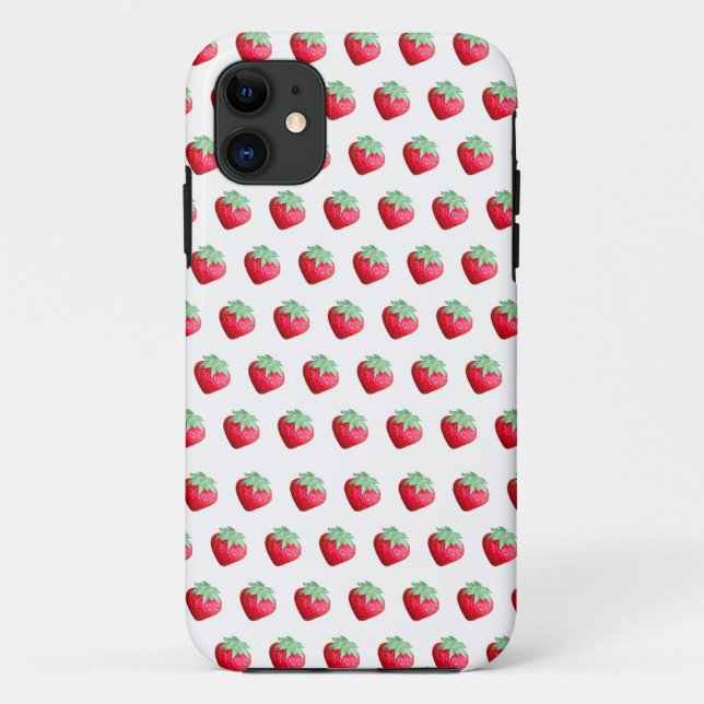 Strawberries Case-Mate iPhone Case (Back)