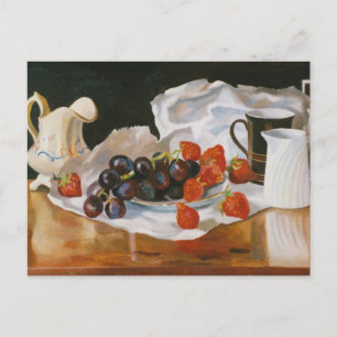Strawberries & Cream 2004 Postcard