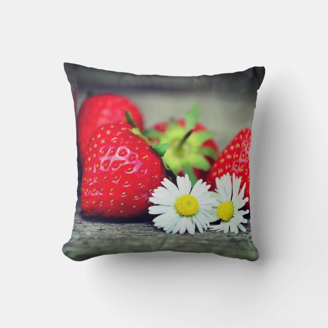 Strawberries Cushion (Front)