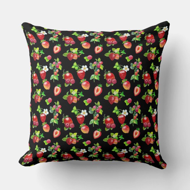 STRAWBERRIES CUSHION (Front)