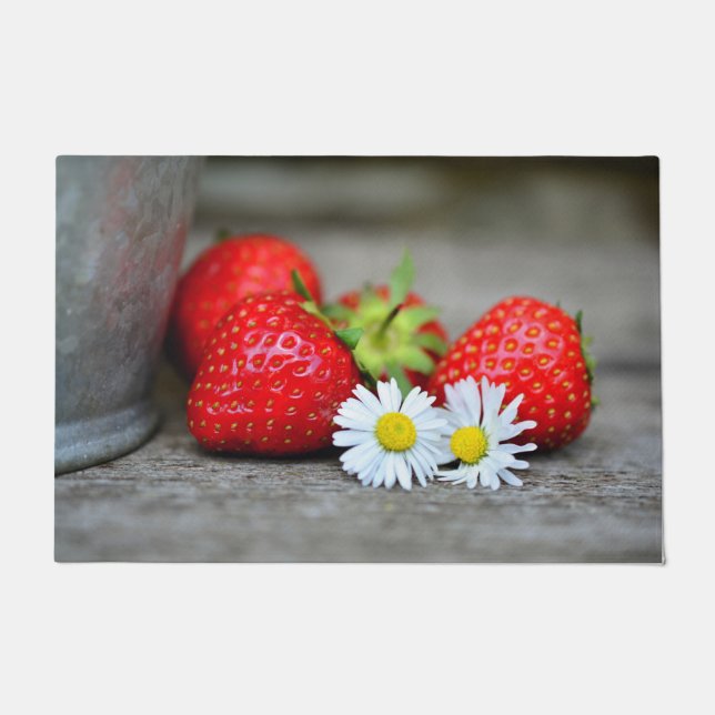 Strawberries Doormat (Front)
