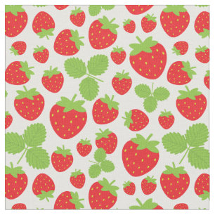 Strawberries Fabric