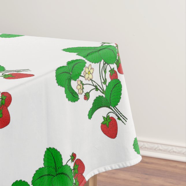 Strawberries for Breakfast Tablecloth (In Situ)