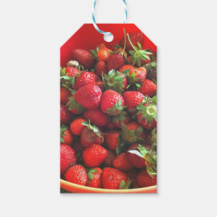 Strawberries Gift Tags