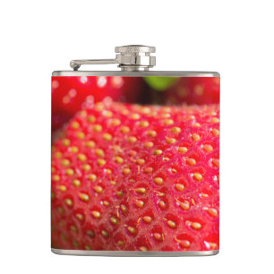 Strawberries Hip Flask
