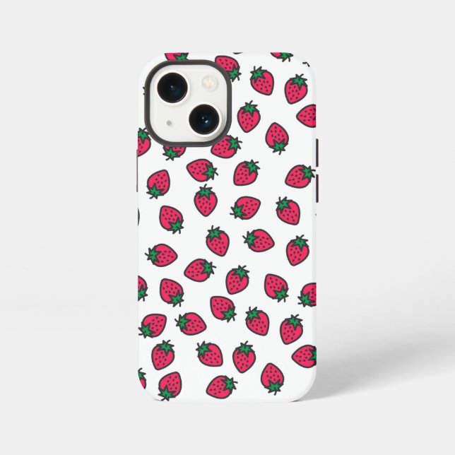 Strawberries iPhone Case (Back)