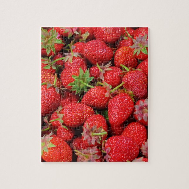 Strawberries Jigsaw Puzzle (Vertical)
