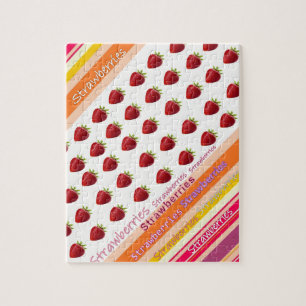 Strawberries Jigsaw Puzzle Daisy