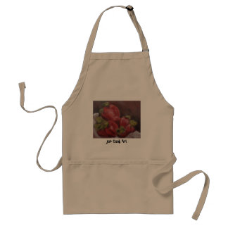 Strawberries, Jon Cook Art Standard Apron