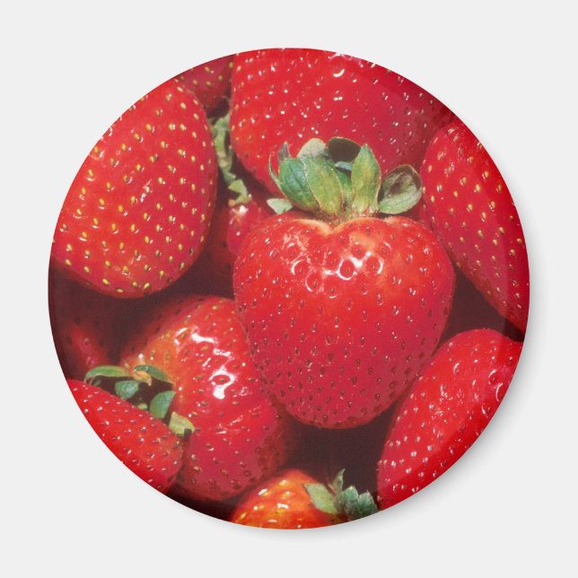 Strawberries Magnet (Front)