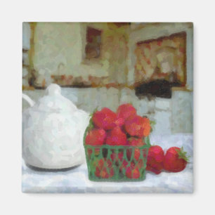 Strawberries Magnet