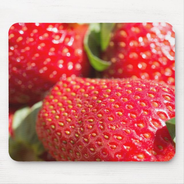 Strawberries Mouse Pad (Front)