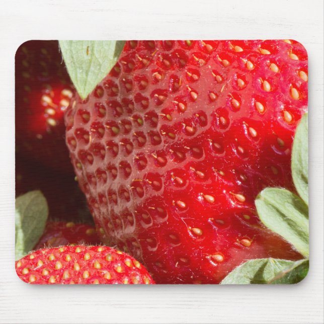 Strawberries Mouse Pad (Front)