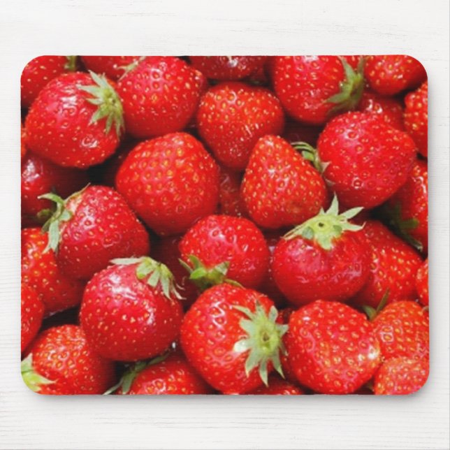 Strawberries Mouse Pad (Front)