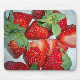 strawberries mouse pad