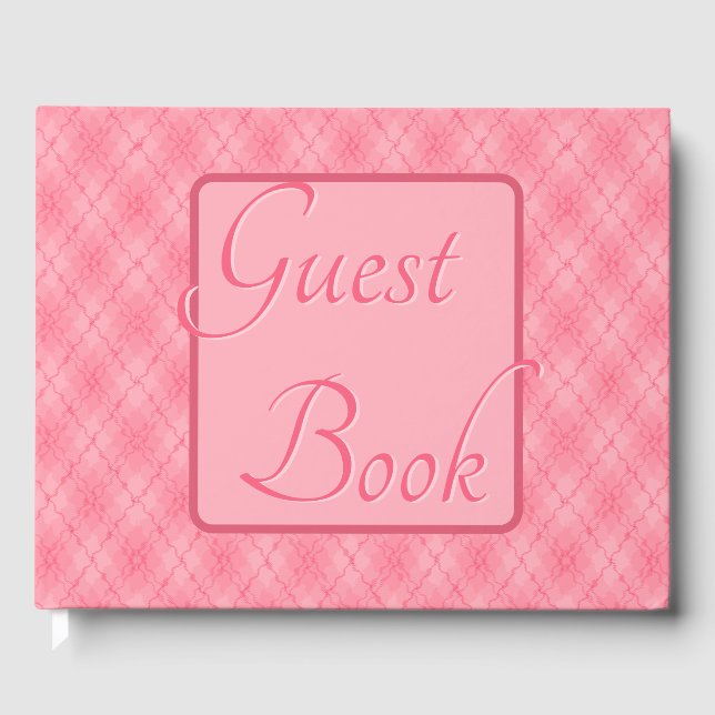 Strawberries n Cream Guest Book (Front)