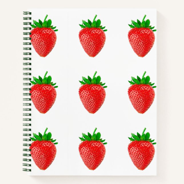 Strawberries Notebook (Front)