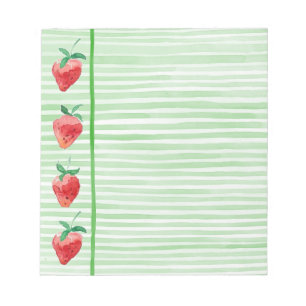 Strawberries Notepad