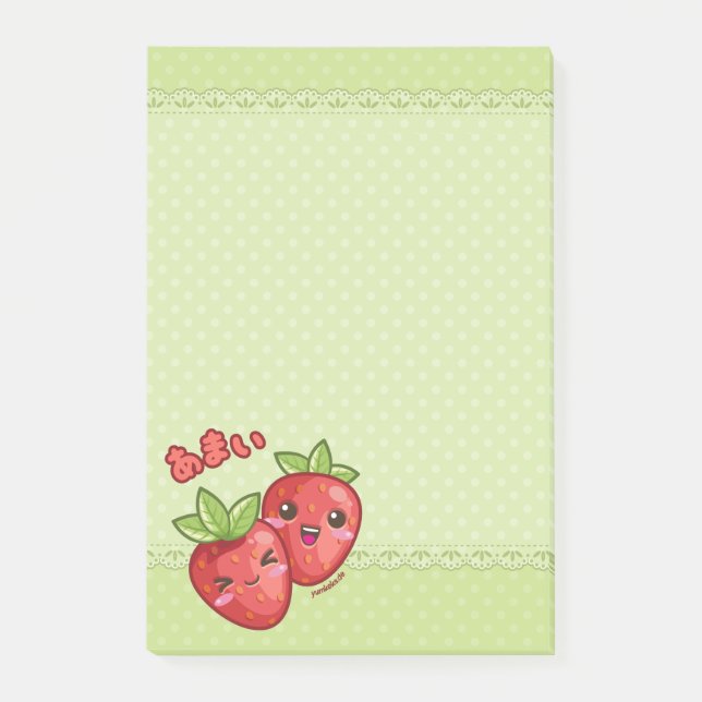 Strawberries Notes (Front)