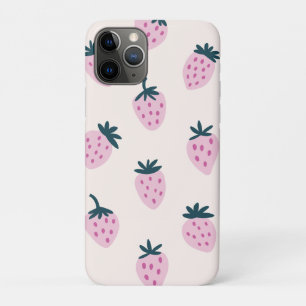 Strawberries pink  Case-Mate iPhone case