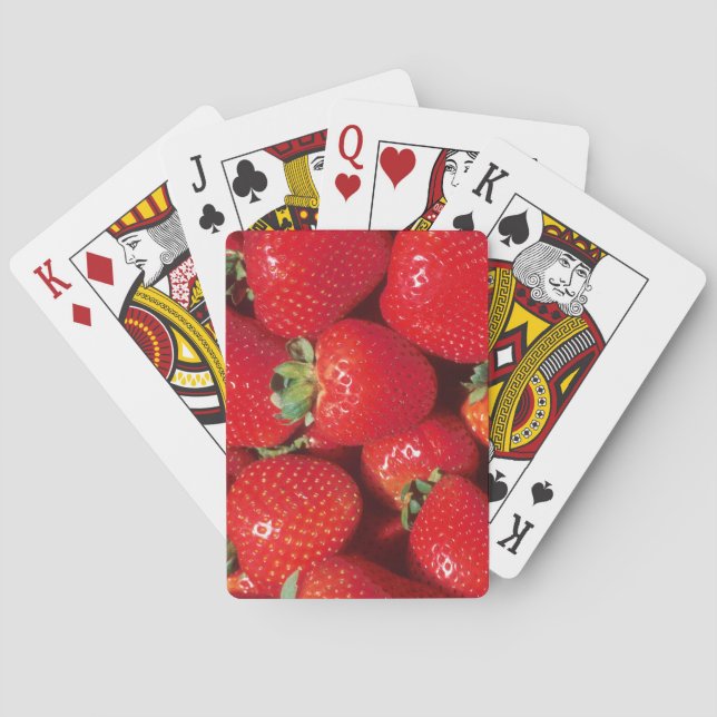 Strawberries Playing Cards (Back)