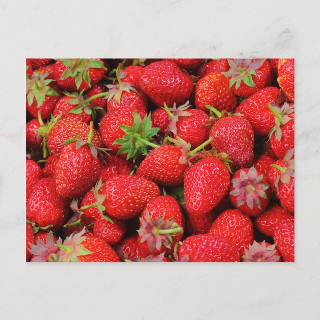 Strawberries Postcard (Front)
