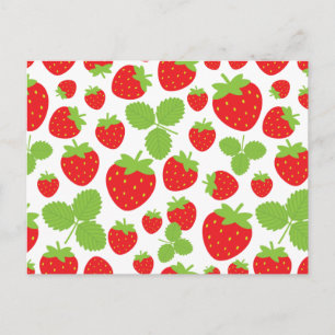 Strawberries Postcard