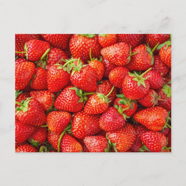 Strawberries Postcard (Front)