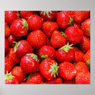 Strawberries Poster