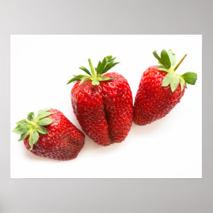 Strawberries Poster