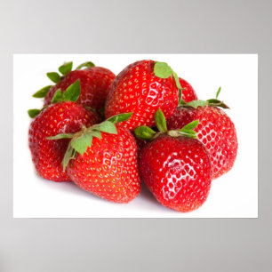 Strawberries Poster