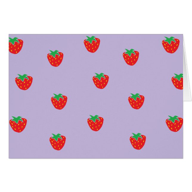 Strawberries Purple (Front Horizontal)