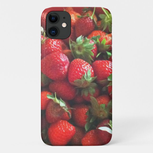 Strawberries, red berries, red fruit Case-Mate iPhone case (Back)