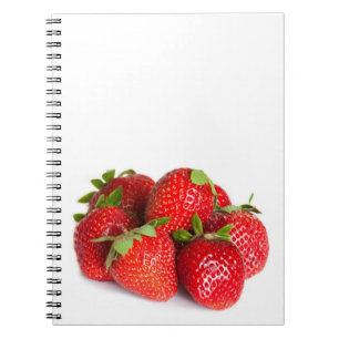 Strawberries Spiral Notebook