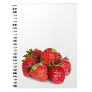 Strawberries Spiral Notebook