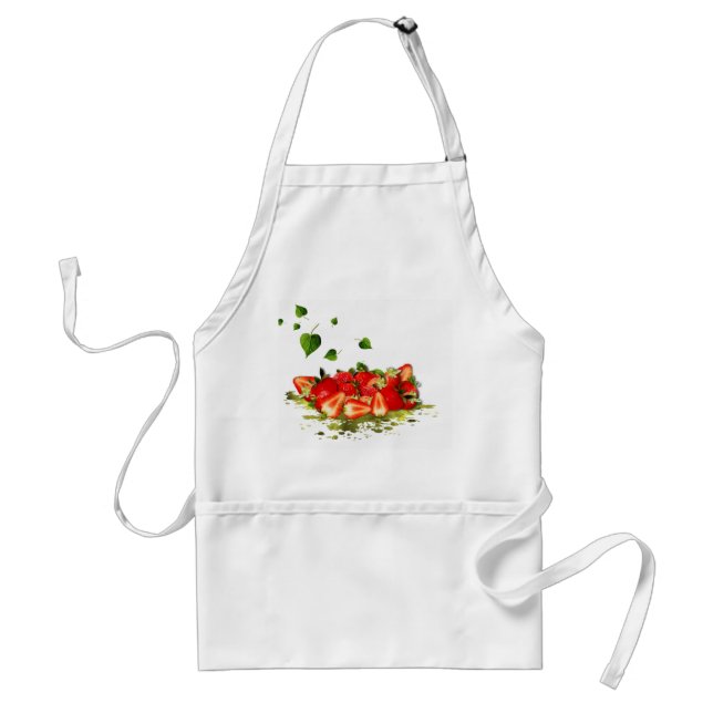 strawberries standard apron (Front)