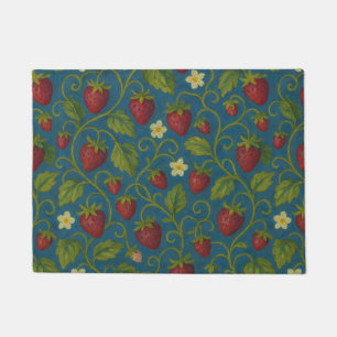 Strawberries Strawberry Vines Nature Lovers Doormat