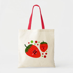 Strawberries Tote Bag