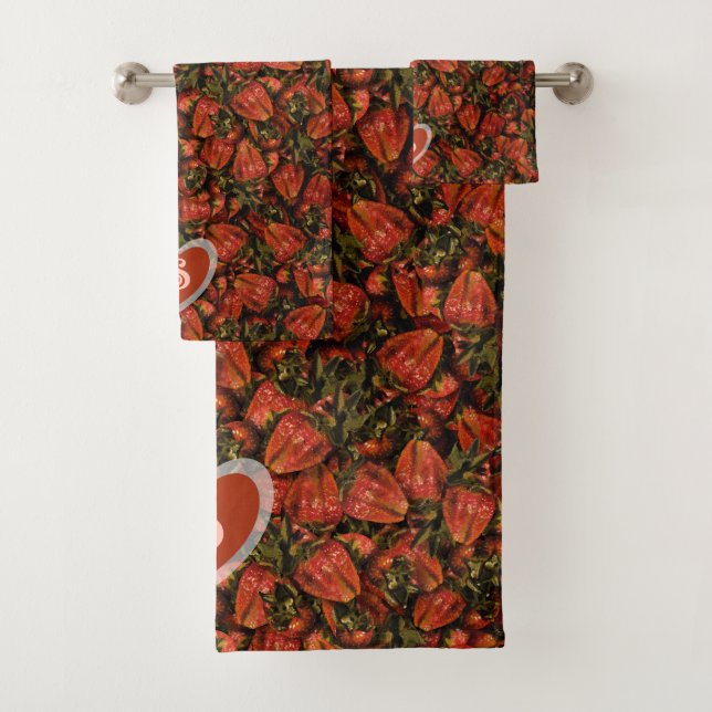 Strawberries Towels (Insitu)
